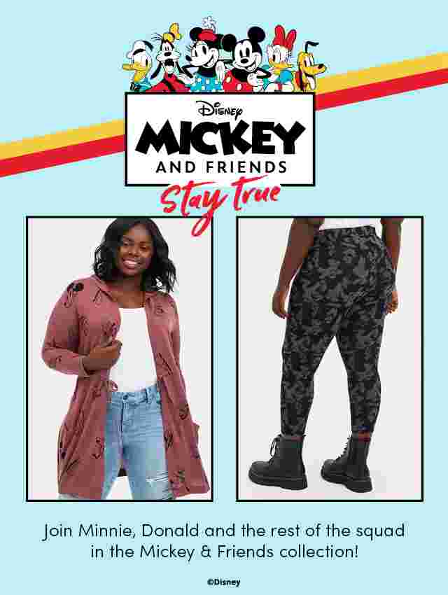 Disney Mickey And Friends Stay True. Join Minnie, Donald and the rest of the squad in the Mickey & Friends collection!