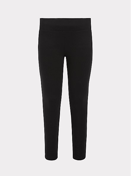 Plus Size Pixie Pant – Luxe Ponte Black, DEEP BLACK, hi-res