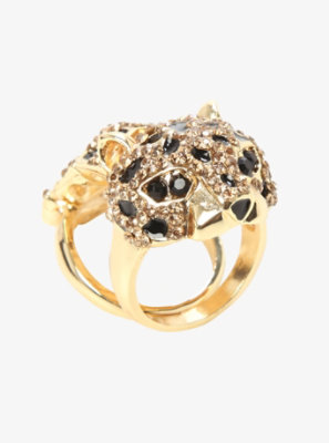 Plus Size - Layered Jaguar Hinge Ring - Torrid