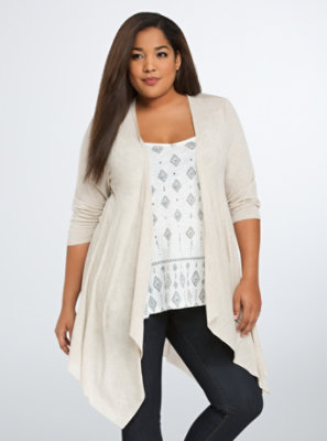 Plus Size - Sharkbite Duster - Torrid