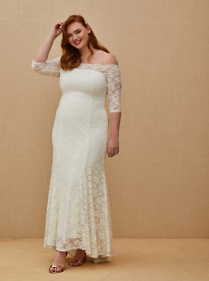 plus size fitted wedding dresses
