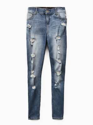torrid ripped jeans