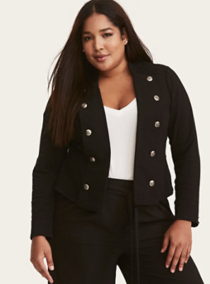 torrid black jacket