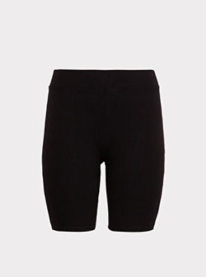 thick black cycling shorts