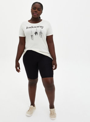 black cycling shorts plus size