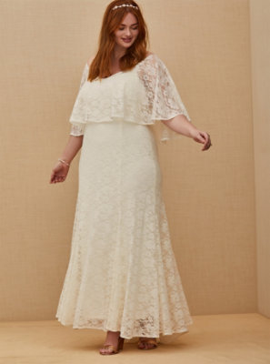Plus Size - Ivory Lace Wedding - Torrid