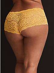 Simply Lace Mid-Rise Cheeky Panty, SAFFRON ROAD, alternate