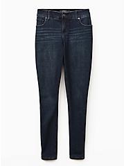Bombshell Skinny Premium Stretch High-Rise Jean, CLEAN DARK, hi-res