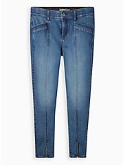 Plus Size Bombshell Skinny Premium Stretch High-Rise Jean, LONGSHORE, hi-res