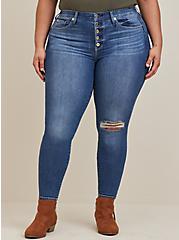 Bombshell Skinny Premium Stretch High-Rise Jean, UPSTATE, alternate