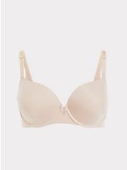 Lightly Lined T-Shirt Bra - Microfiber Beige with 360° Back Smoothing™ , ROSE DUST, hi-res