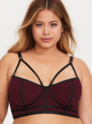 plus size underwire bralette