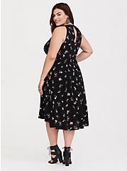 Plus Size - Mini Challis High Neck Dress - Torrid