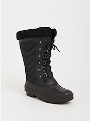 Black Sherpa Boot (Wide Width), BLACK, hi-res