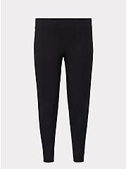 Plus Size Platinum Legging - Fleece Lined Black, BLACK, hi-res