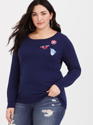 torrid captain america dress