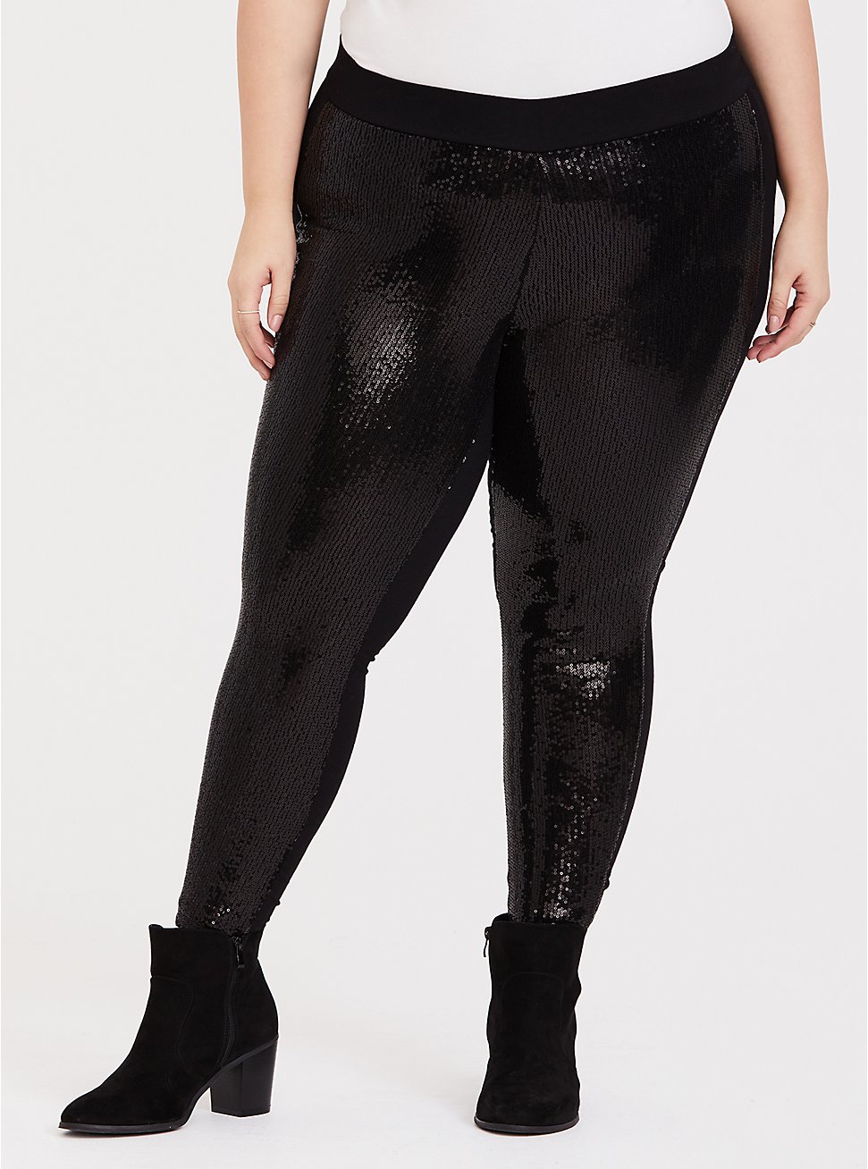 Platinum Legging - Sequin Black, BLACK, hi-res