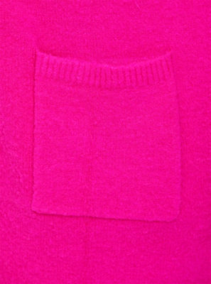 Hot Pink Knit Open Front Cardigan - Plus Size | Torrid