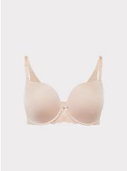 Plus Size Push-Up T-Shirt Bra - Microfiber Beige with 360° Back Smoothing™, ROSE DUST, hi-res
