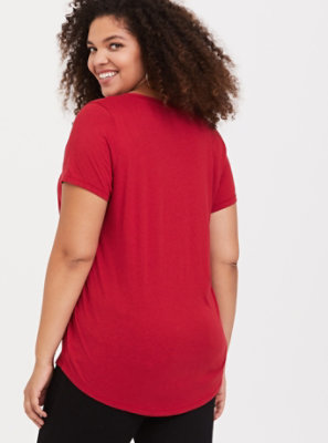 torrid red shirt