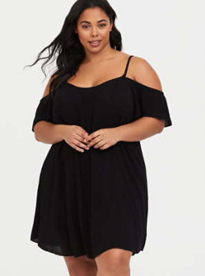 Cold shoulder bathing suit cover ups