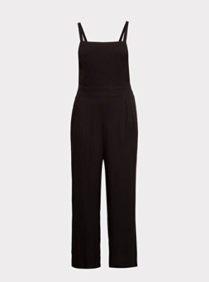 black jumper overalls