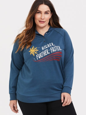 torrid captain marvel jacket