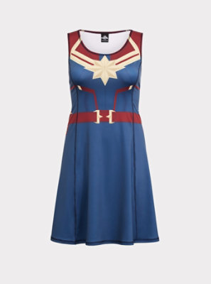 torrid captain america dress