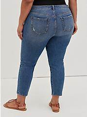 Plus Size Straight Classic Denim High-Rise Jean, ARTISAN, alternate