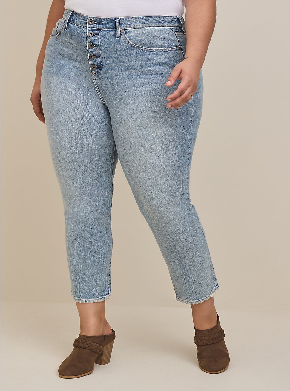 Plus Size Straight Classic Denim High-Rise Jean, STRAIGHT UP, hi-res