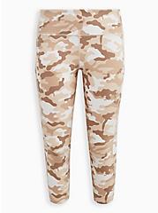 Plus Size Performance Core Crop Active Legging With Side Pockets, PINK CAMO, hi-res