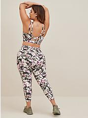 Performance Core Crop Active Legging With Side Pockets, WATERCOLOR OLIVE FLORAL, alternate