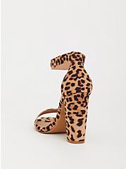 Leopard Ankle Strap Block Heel Sandal (WW), ANIMAL, alternate