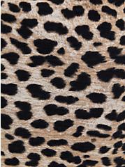 Leopard Textured Slub Boyfriend Cardigan, LEOPARD, alternate