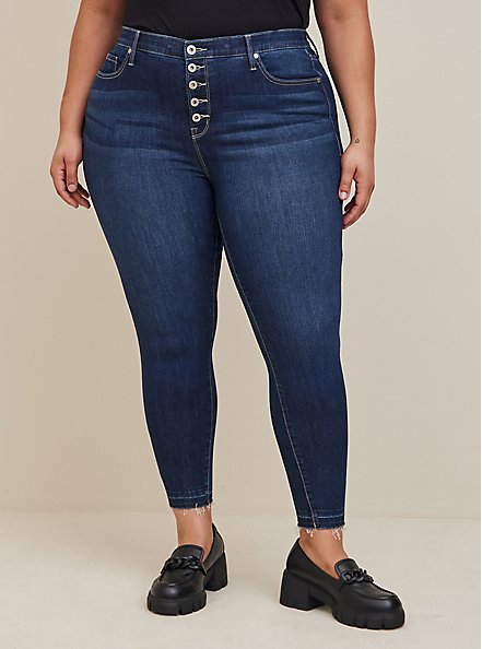 Hydee Jeggings & Skinny & Slim discount 96% Black L WOMEN FASHION Jeans Strech 