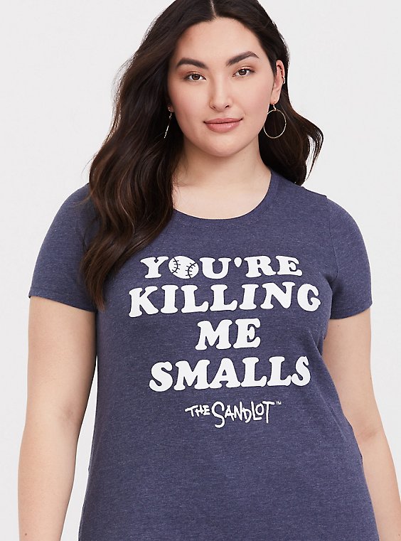 The Sandlot Baseball Diamond You're Killing Me Smalls Women's Fitted T Shirt 