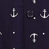 Midi Challis Button-Front Skirt, STRIPE GREEN, swatch