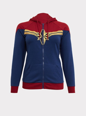 torrid captain marvel jacket