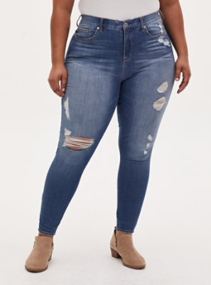 just jeans super skinny extra high rise