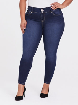 Plus Size - Jegging - Super Stretch Dark Wash - Torrid