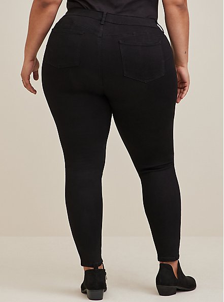 Bombshell Skinny Jean - Premium Stretch Black, BLACK, alternate