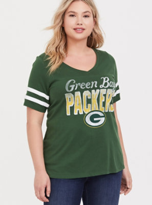 plus size packer shirts