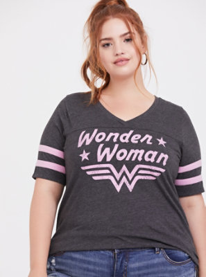 plus size wonder woman shirts