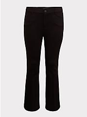 Plus Size - Studio Signature Premium Ponte Stretch Trouser - Black 