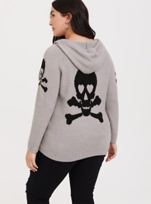 torrid skull hoodie