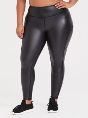 Black Coated Leggings  International Society of Precision Agriculture