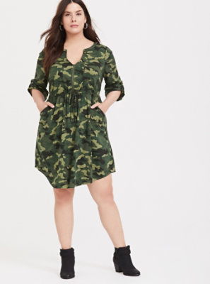 plus size camo outfits