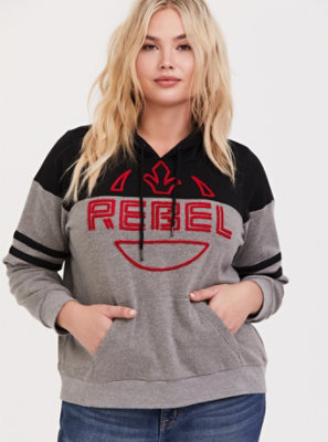 rebel hoodie mickey mouse