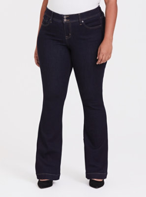 soft flare jeans