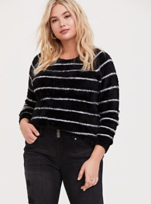 plus size fuzzy sweatshirt